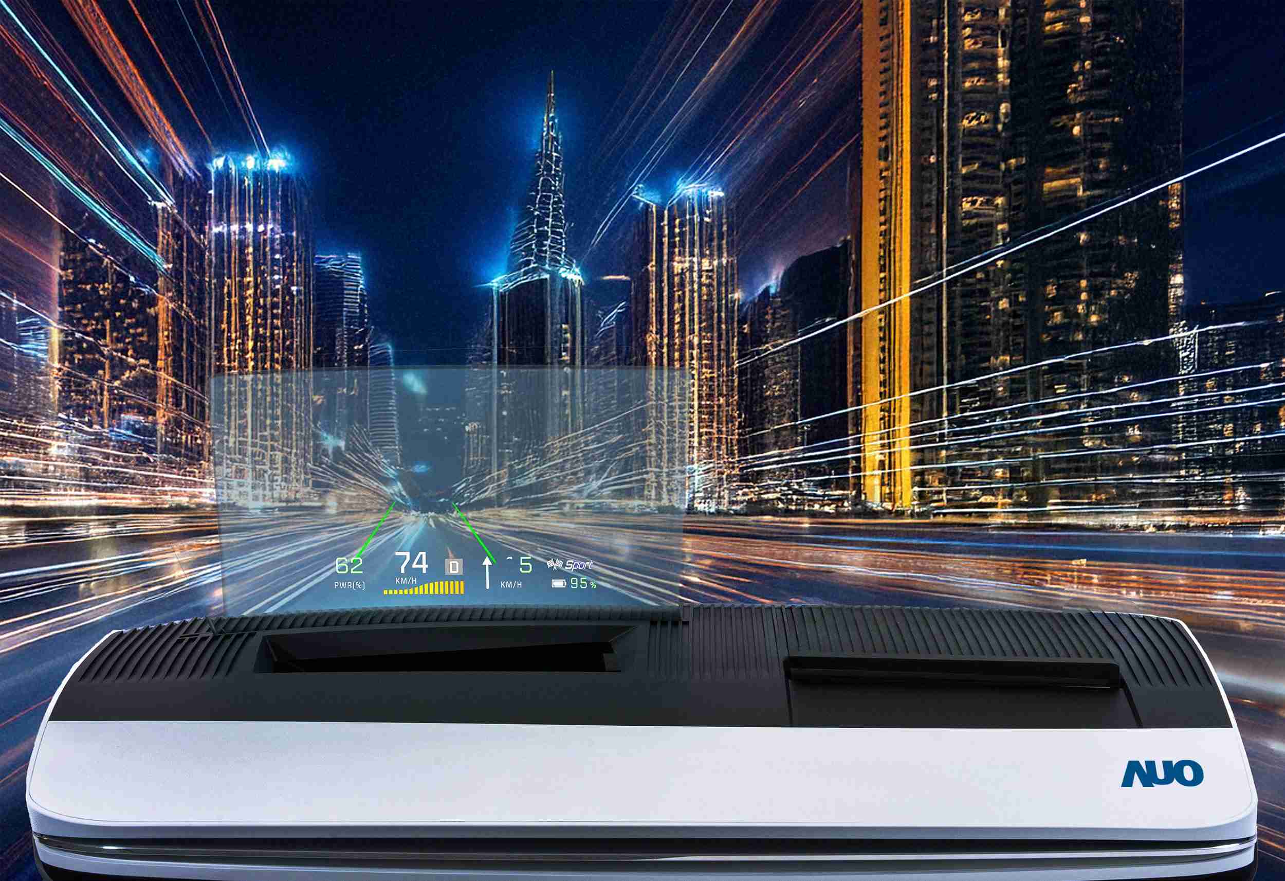 尊时凯龙推出13吋Micro LED抬头显示器，，，，提供高入眼亮度、、、高色彩饱和度的显示质量，，，，在阳光下或黑暗中都清晰可见，，，并利用Micro LED模块体积小的优势，，，解决车用空间有限的痛点